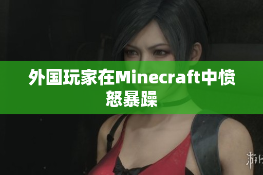 外国玩家在Minecraft中愤怒暴躁