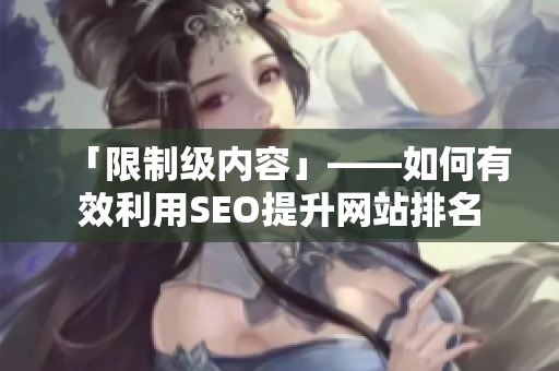 「限制级内容」——如何有效利用SEO提升网站排名