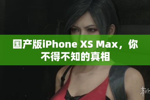 国产版iPhone XS Max，你不得不知的真相