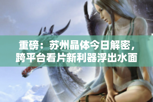 重磅：苏州晶体今日解密，跨平台看片新利器浮出水面！