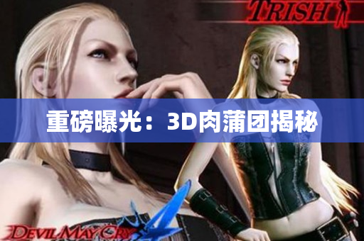 重磅曝光：3D肉蒲团揭秘