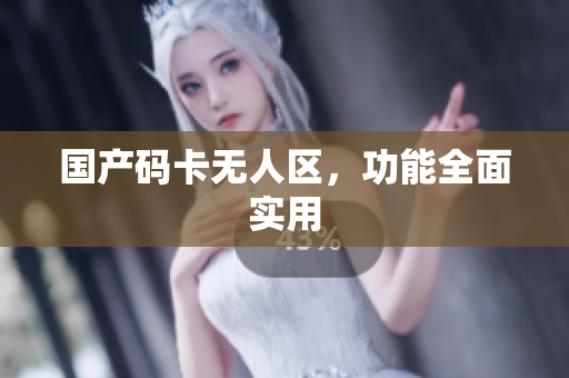 国产码卡无人区，功能全面实用