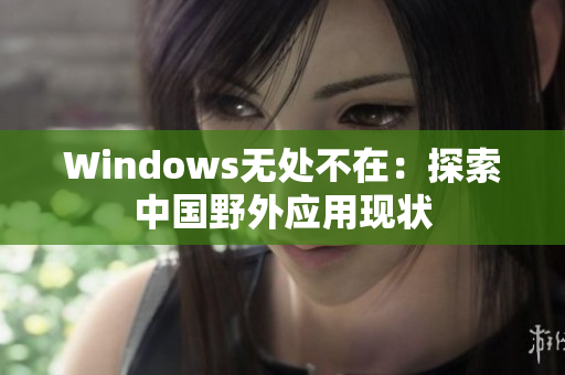 Windows无处不在：探索中国野外应用现状