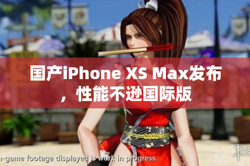 国产iPhone XS Max发布，性能不逊国际版