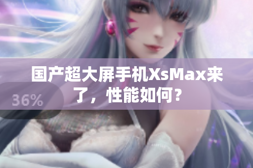 国产超大屏手机XsMax来了，性能如何？