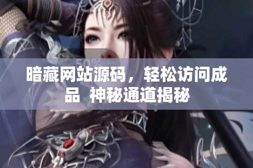 暗藏网站源码，轻松访问成品  神秘通道揭秘