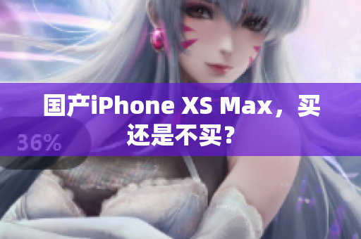 国产iPhone XS Max，买还是不买？