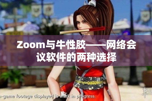 Zoom与牛性胶——网络会议软件的两种选择