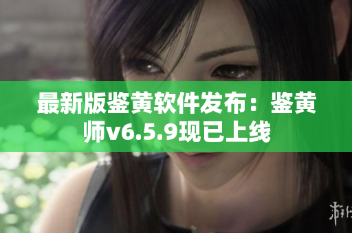 最新版鉴黄软件发布：鉴黄师v6.5.9现已上线