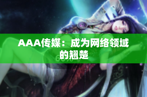 AAA传媒：成为网络领域的翘楚