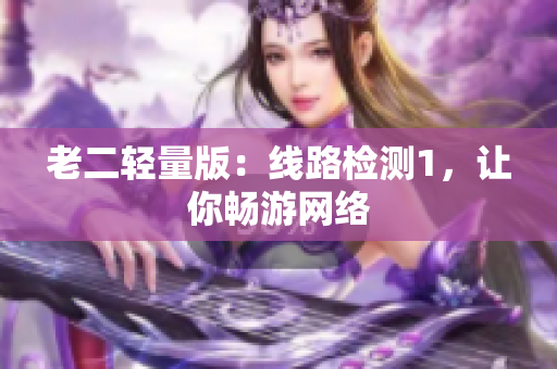 老二轻量版：线路检测1，让你畅游网络