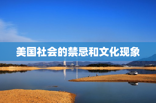 美国社会的禁忌和文化现象