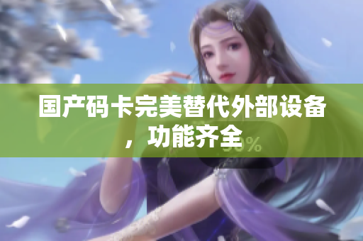 国产码卡完美替代外部设备，功能齐全