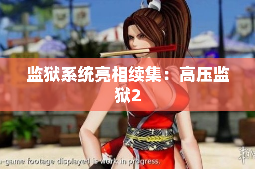 监狱系统亮相续集：高压监狱2