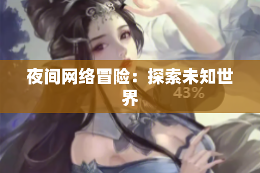 夜间网络冒险：探索未知世界