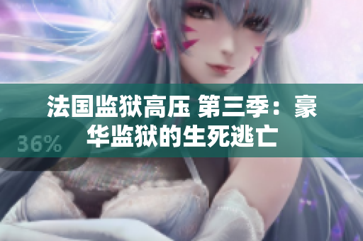 法国监狱高压 第三季：豪华监狱的生死逃亡