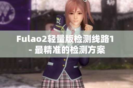 Fulao2轻量版检测线路1 - 最精准的检测方案