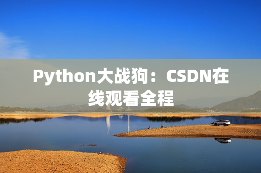Python大战狗：CSDN在线观看全程