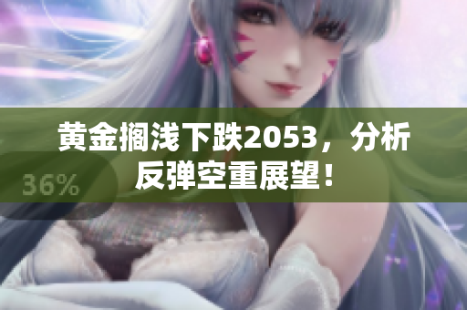 黄金搁浅下跌2053，分析反弹空重展望！