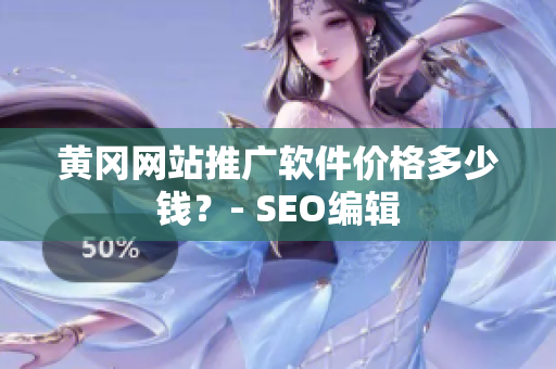 黄冈网站推广软件价格多少钱？- SEO编辑