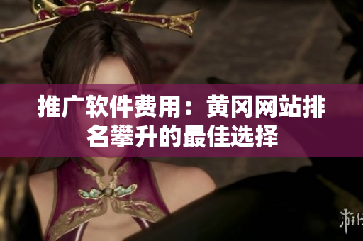 推广软件费用：黄冈网站排名攀升的最佳选择