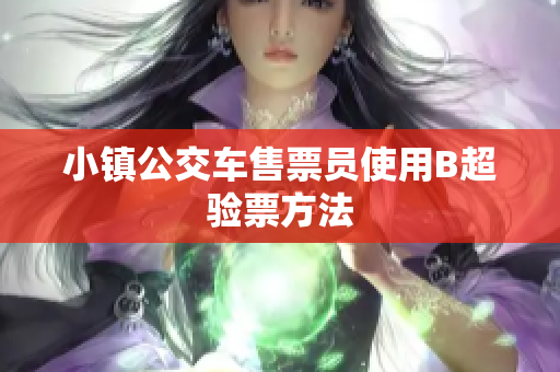 小镇公交车售票员使用B超验票方法