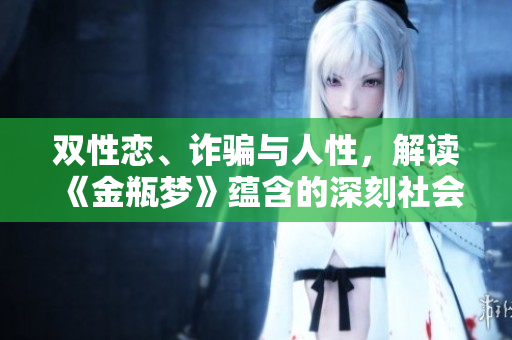 双性恋、诈骗与人性，解读《金瓶梦》蕴含的深刻社会现象