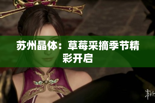 苏州晶体：草莓采摘季节精彩开启