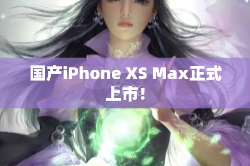 国产iPhone XS Max正式上市！