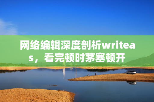 网络编辑深度剖析writeas，看完顿时茅塞顿开