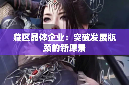 藏区晶体企业：突破发展瓶颈的新愿景