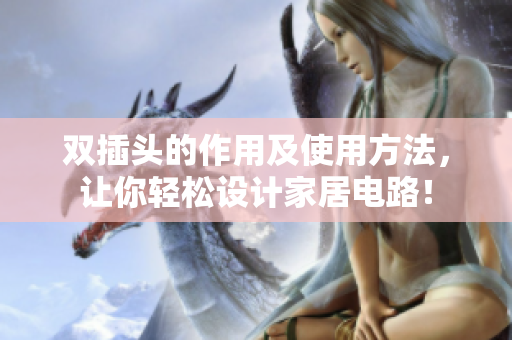 双插头的作用及使用方法，让你轻松设计家居电路！