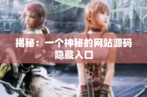 揭秘：一个神秘的网站源码隐藏入口