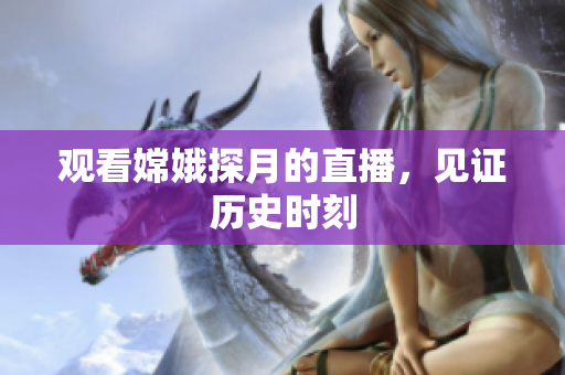 观看嫦娥探月的直播，见证历史时刻