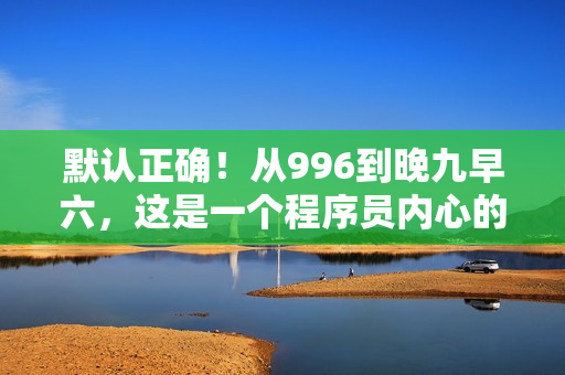 默认正确！从996到晚九早六，这是一个程序员内心的自白