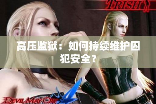 高压监狱：如何持续维护囚犯安全？