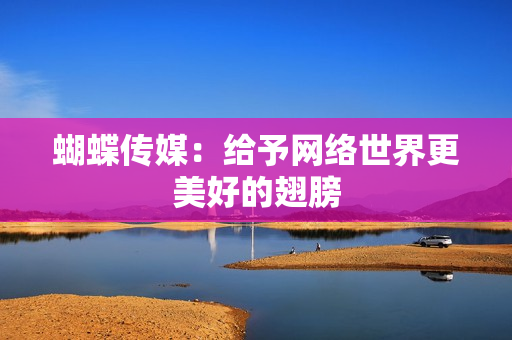 蝴蝶传媒：给予网络世界更美好的翅膀