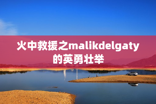 火中救援之malikdelgaty的英勇壮举