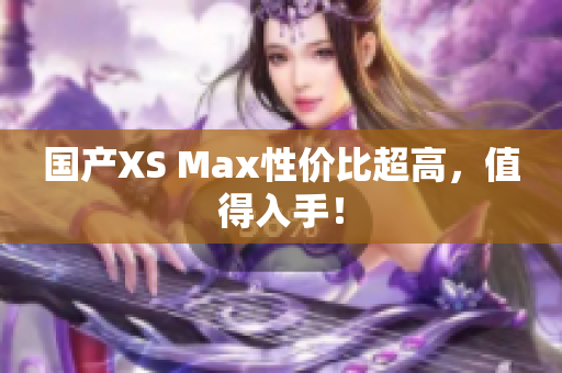 国产XS Max性价比超高，值得入手！