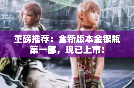 重磅推荐：全新版本金银瓶第一部，现已上市！