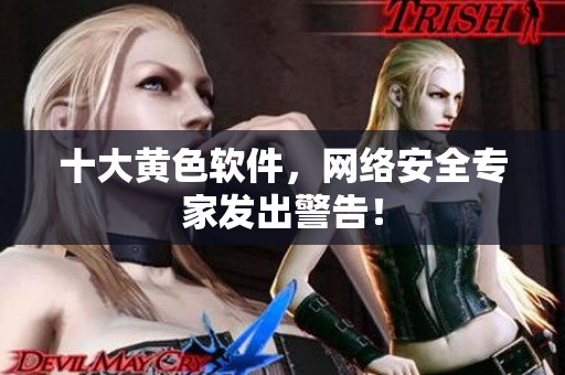 十大黄色软件，网络安全专家发出警告！