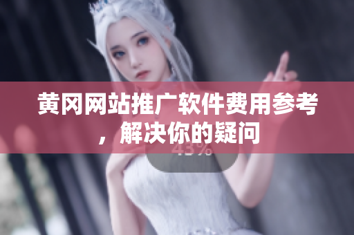 黄冈网站推广软件费用参考，解决你的疑问