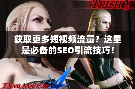 获取更多短视频流量？这里是必备的SEO引流技巧！