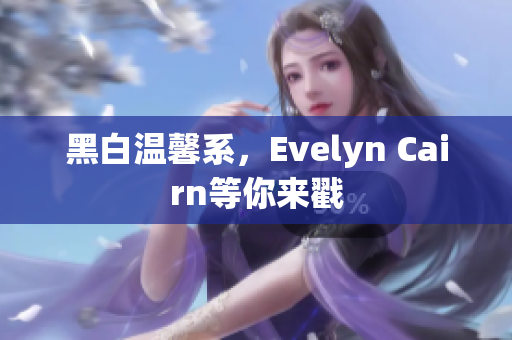 黑白温馨系，Evelyn Cairn等你来戳