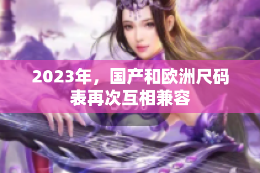 2023年，国产和欧洲尺码表再次互相兼容