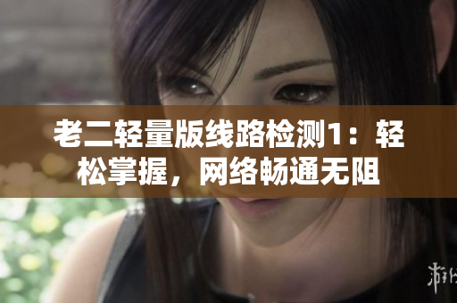 老二轻量版线路检测1：轻松掌握，网络畅通无阻