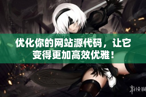 优化你的网站源代码，让它变得更加高效优雅！