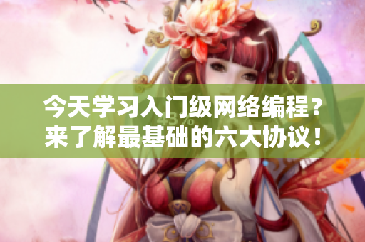 今天学习入门级网络编程？来了解最基础的六大协议！