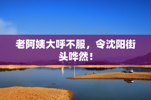 老阿姨大呼不服，令沈阳街头哗然！
