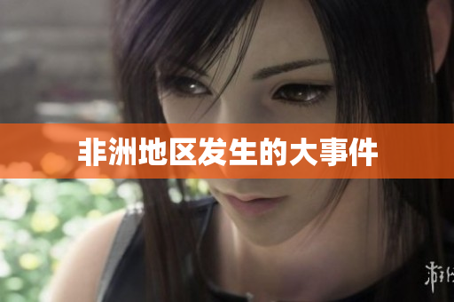 非洲地区发生的大事件